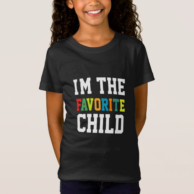 Ich bin das liebste Kind T-Shirt (Vorderseite)