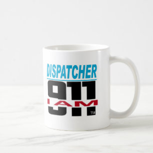 Ich bin das Material mit 911 Logos für Feuer, EMS Kaffeetasse