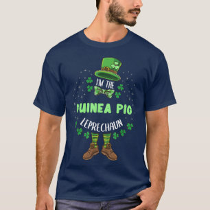 Ich bin das Meerschweinchen Leprechaun St. Patrick T-Shirt