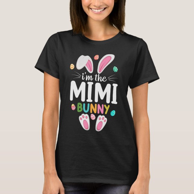 Ich bin das Mimi Bunny Matching Family Oster T-Shirt (Vorderseite)