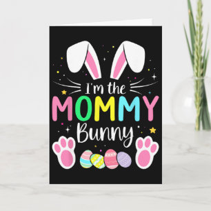 Ich bin das Mummy-Bunny, lustige passende Ostern-F Karte