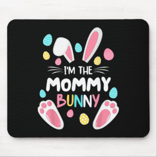 Ich bin das Mummy-Bunny passende Familien-Osterpar Mousepad