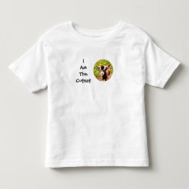 Ich bin das niedlichste Kind (Foto der Babyziege) Kleinkind T-shirt