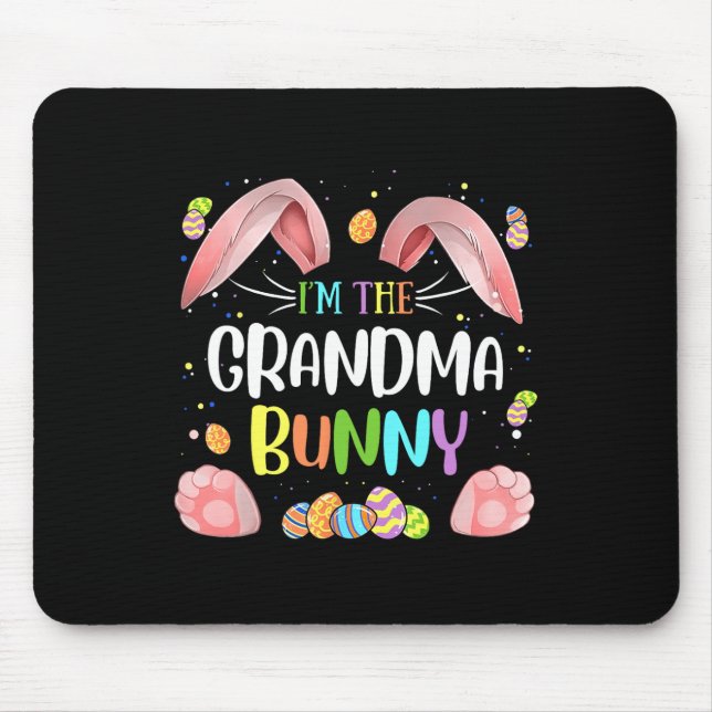 Ich bin das Osterfest der Großmutter Niedlich Matc Mousepad (Vorne)