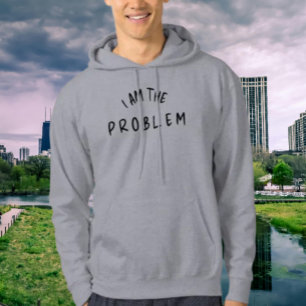 "Ich bin das Problem" - Funny Handwriting Schrifta Hoodie