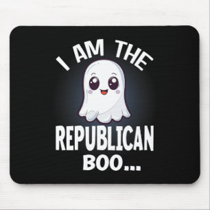 Ich bin das republikanische Buh Halloween passende Mousepad