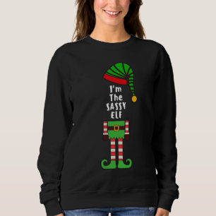 Ich bin das Sassy ELF Sweatshirt