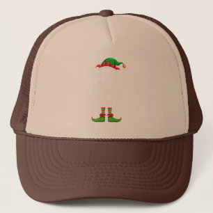 Ich bin das Shirt des Coffee Lover Elf, das zu ein Truckerkappe