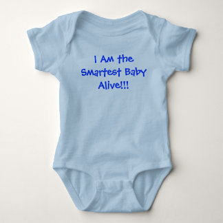 Ich bin das Smarteste Baby Alive Strampler
