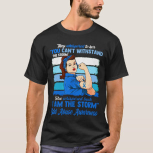 Ich bin das Storm-KIND-MISSBRAUCHSBEWUSSTSEIN T-Shirt