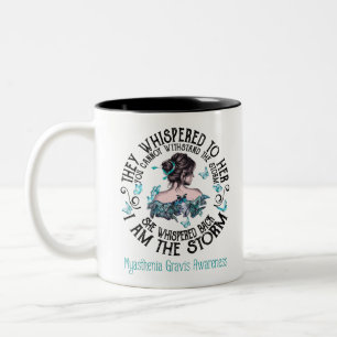 Ich bin das Storm Myasthenia Gravis Bewusstsein Zweifarbige Tasse