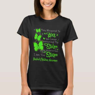 Ich bin das Sturm Mit Behinderung Kinderbewusstsei T-Shirt