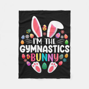 Ich bin das Turn-Bunny Ostertag Familien-Matching Fleecedecke