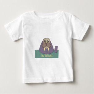 Ich bin das Walroß Baby T-shirt