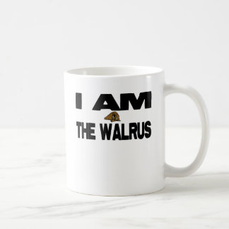 Ich bin das Walroß Kaffeetasse