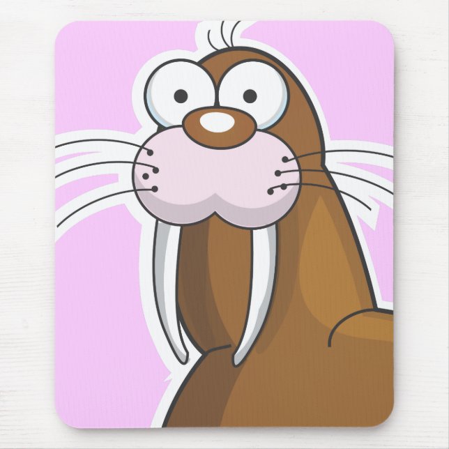 Ich bin das Walross Mousepad (Vorne)
