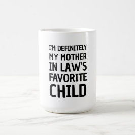 Ich bin definitiv meine Mutter im Lieblingskind de Kaffeetasse
