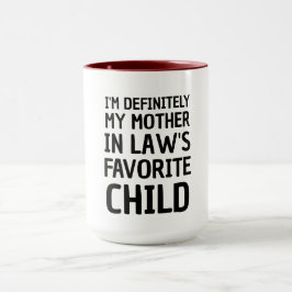 Ich bin definitiv meine Mutter im Lieblingskind de Tasse