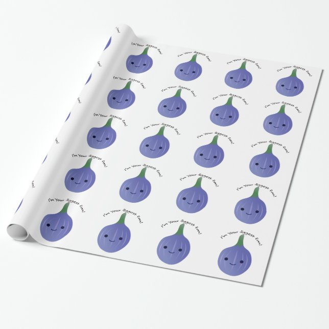 Ich bin dein Figgest-Fan Geschenkpapier (Ungerollt)