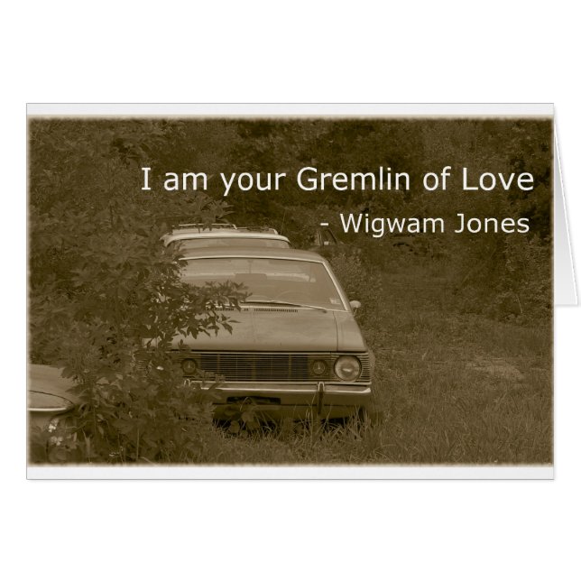Ich bin dein Gremlin der Liebe (Vorderseite (Horizontal))