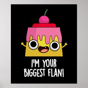 Ich bin dein größter Funny Funny Food Pun Poster