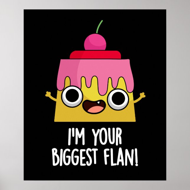 Ich bin dein größter Funny Funny Food Pun Poster (Vorne)