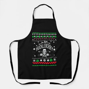 Ich bin dein Huckleberry Cowboy Weihnachtssüßer Schürze