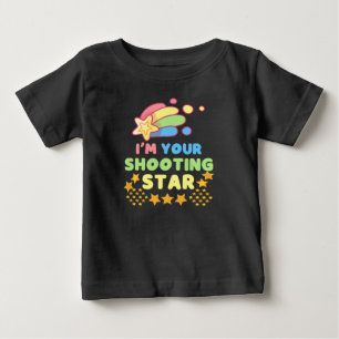 Ich bin dein Shooting Star Kinder Baby T-shirt