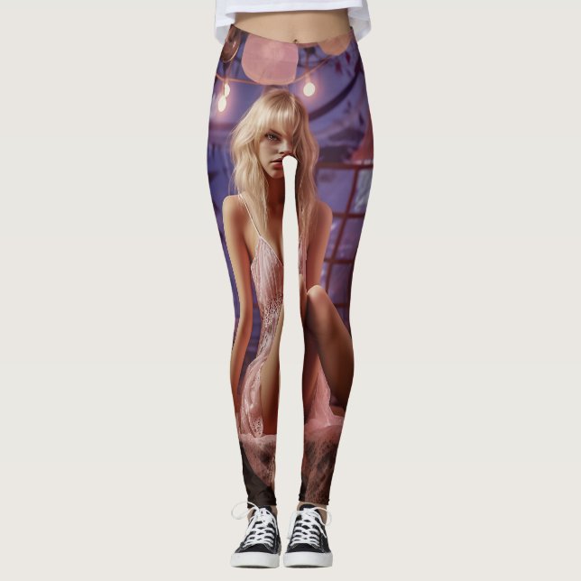Ich bin dein Traummädchen Leggings (Vorderseite)