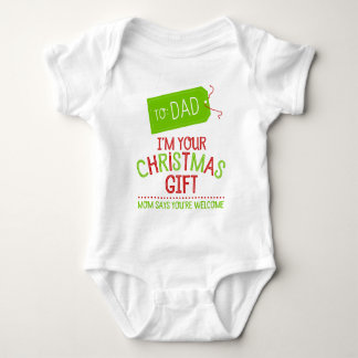 Ich bin dein Weihnachtsgeschenk, Mama sagt, du bis Baby Strampler