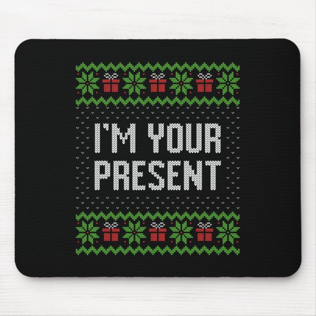 Ich bin deine Gegenwart Mousepad (Vorne)