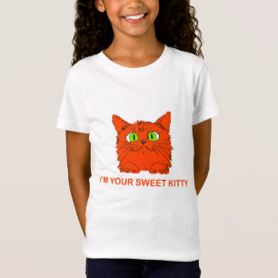 Ich bin deine süße Kitty - Rote Katze von Künstler T-Shirt