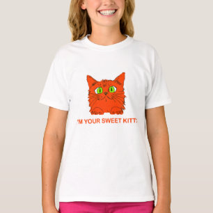 Ich bin deine süße Kitty - Rote Katze von Künstler T-Shirt