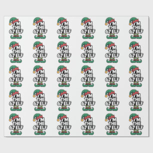 Ich bin der 67 Elf, Six Seven Elf Meme Weihnachten Geschenkpapier