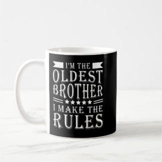 Ich bin der älteste Bruder, den ich die Regeln zum Kaffeetasse