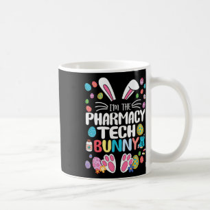 Ich bin der Apotheken-Tech-Hase Lustige Hasenohren Kaffeetasse