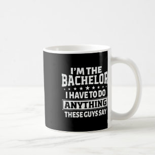 Ich bin der Bachelor Stag Bachelor Party Groom Gag Kaffeetasse