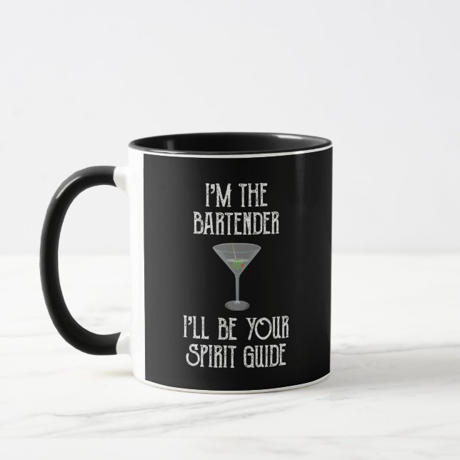 Ich bin der Barkeeper, dass ich dein Geistführer s Tasse (Links)
