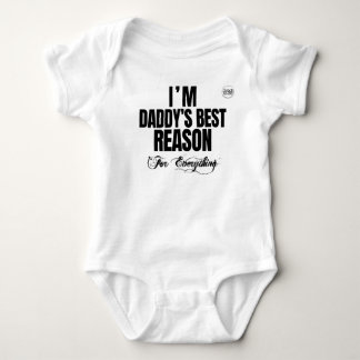 "Ich bin der beste Grund-" Säuglings-Bodysuit des Baby Strampler