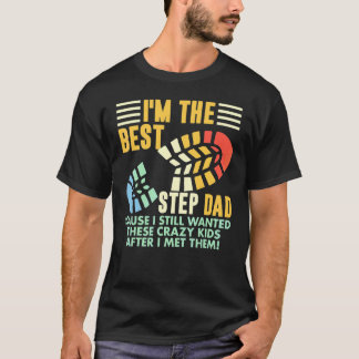 Ich bin der beste Schritt dieser verrückten Kinder T-Shirt