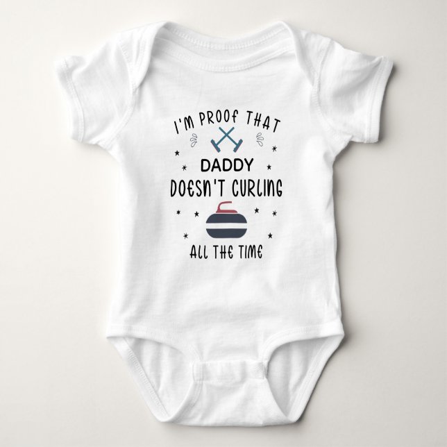 Ich bin der Beweis, dass mein Vater nicht immer ku Baby Strampler (Vorderseite)