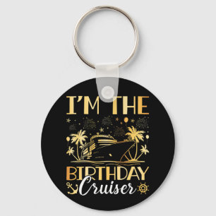 Ich bin der Birthday Cruiser Urlaubskreis Schlüsselanhänger
