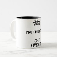 Ich bin der Boss, überholen Sie es, Tasse