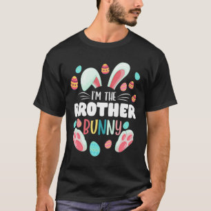Ich bin der Bruder Bunny passende Familien-Osterpa T-Shirt