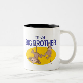 Ich bin der Bruderaffe Zweifarbige Tasse