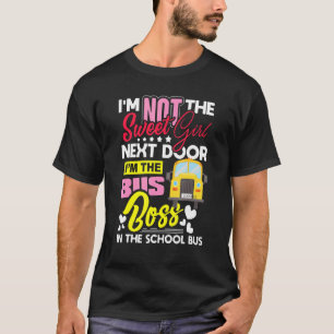 Ich bin der Busfahrer im Schulbus zurück zur Schul T-Shirt