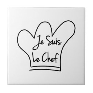 Ich bin der Chef Fliese