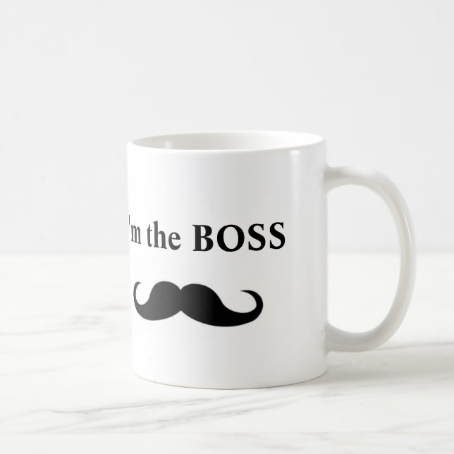 Ich bin der CHEF, Kaffee-Tasse Kaffeetasse (Rechts)