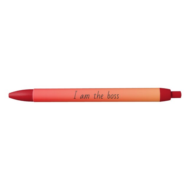 Ich bin der Chef Pens Kugelschreiber (Vorderseite)