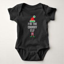 Ich bin der Chubby Elf Baby Bodysuit